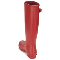 Hunter WOMEN'S ORIGINAL TALL Rouge -Chaussures Soldes 1603113 1200 E
