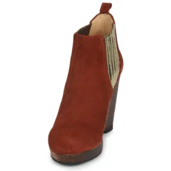 LEON Rouille / Or -Chaussures Soldes 210299 1200 C