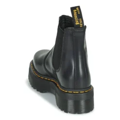 Dr. Martens 2976 QUAD BLACK SMOOTH -Chaussures Soldes 22554954 1200 E