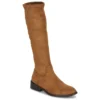 AMOUR TOILE SUEDE STRETCH CAMEL