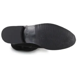 AMOUR Toile Suédée Stretch Noire 14 AMOUR Toile Suédée Stretch Noire -Chaussures Soldes 22996848 1200 G