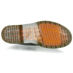 Dr. Martens VEGAN 1460 BLACK NORFOLK Noir -Chaussures Soldes 24883320 1200 G