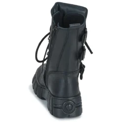 NEW ROCK M-WALL Noir -Chaussures Soldes 25446588 1200 E