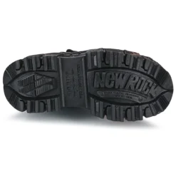 NEW ROCK PERENE Noir -Chaussures Soldes 25446592 1200 G
