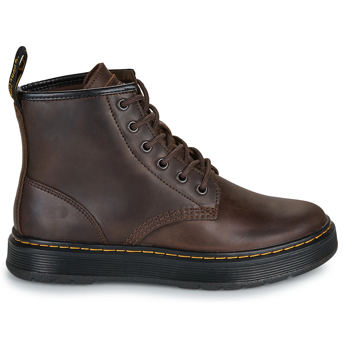 Dr. Martens Brookline Chukka 6 Eye Boot Dark Brown Crazy Horse Marron 2 Dr. Martens Brookline Chukka 6 Eye Boot Dark Brown Crazy Horse Marron – Image 2