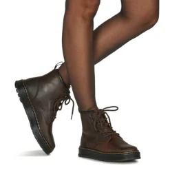 Dr. Martens Brookline Chukka 6 Eye Boot Dark Brown Crazy Horse Marron 15 Dr. Martens Brookline Chukka 6 Eye Boot Dark Brown Crazy Horse Marron -Chaussures Soldes 30031037 1200 H