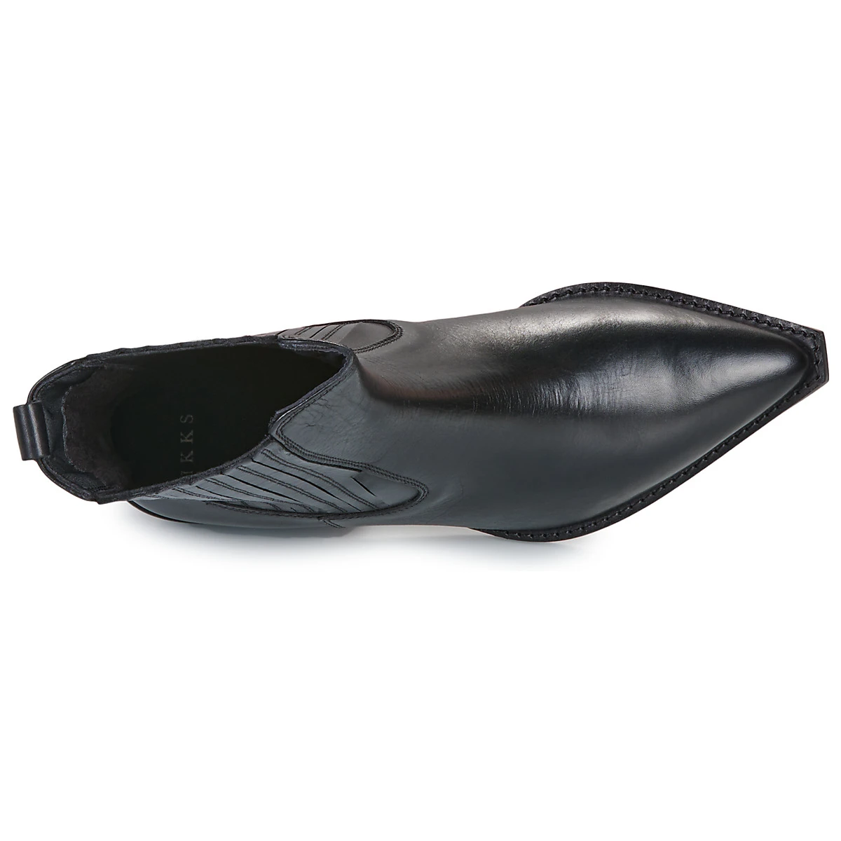 Ikks LOW BOOTS 111 Noir 6 Ikks LOW BOOTS 111 Noir – Image 6