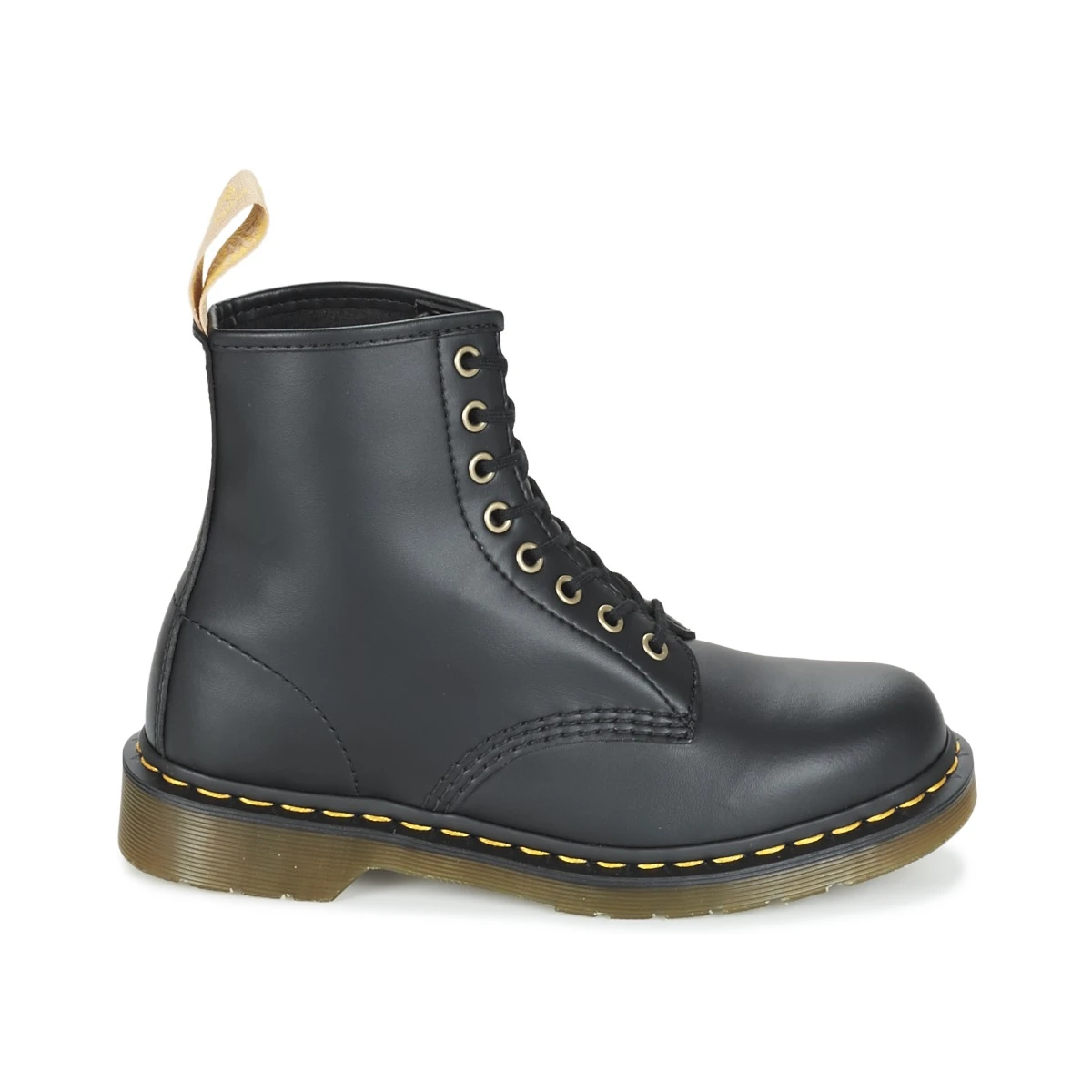 Dr. Martens VEGAN 1460 BLACK FELIX RUB OFF Noir 2 Dr. Martens VEGAN 1460 BLACK FELIX RUB OFF Noir – Image 2