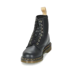 Dr. Martens VEGAN 1460 BLACK FELIX RUB OFF Noir 10 Dr. Martens VEGAN 1460 BLACK FELIX RUB OFF Noir -Chaussures Soldes 4422913 1200 C