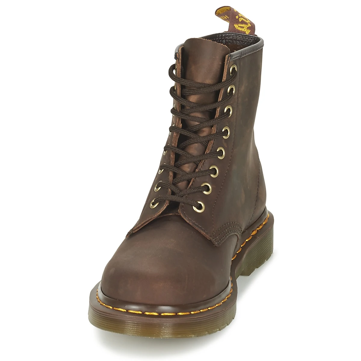 Dr. Martens 1460 GAUCHO CRAZY HORSE Marron Foncé 3 Dr. Martens 1460 GAUCHO CRAZY HORSE Marron Foncé – Image 3
